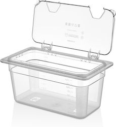 Culinaro Transparent Flip Lid Gn 1/3 Gastronorm Tray Culinaro Transparent Flip Lid Gn 1/3 Gastronorm Tray