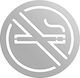 Πινακίδα Σήμανσης No Smoking Ανοξειδωτο-ατσαλι-inox
