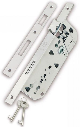Mesoporta Locks Martin Oval Nickel 40x90mm