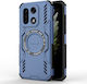 Techsuit Umschlag Rückseite Kunststoff Blau (OnePlus 15)