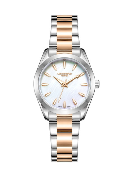 Lee Cooper Γυναικείο Ρολόι 32mm Μπαταρίας με Ρο...
