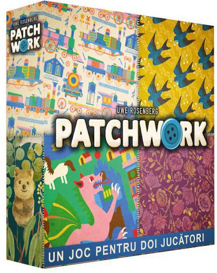 Joc de Societate Patchwork pentru 2 Jucători 8+ Ani