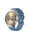 Монохромна Силиконова Каишка Huawei Watch Gt 6 Pro Син Topaz