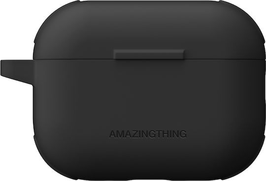 AmazingThing Omni Θήκη Σιλικόνης σε Μαύρο χρώμα για Apple AirPods Pro 3