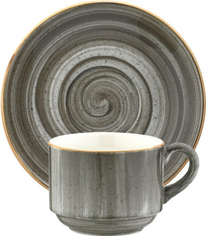 Bonna Space Cup Tea Porcelain Gray 210ml
