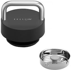 Fellow Spare Lid for Thermos made of Steel Black