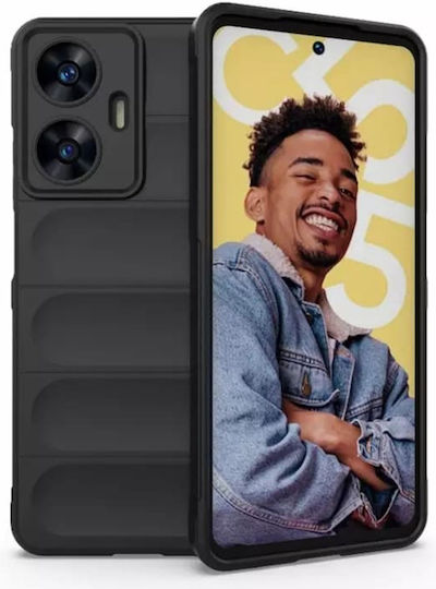 Huse Telefoane Nothing Phone 3a Lite Skyddar Innovation Magic Shield Matte Silicon Set Sticker Negru