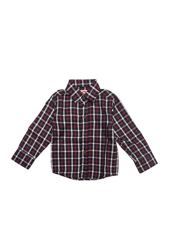 Joyce Kids Shirt Long Sleeve Red