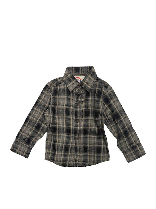 Joyce Kids Shirt Long Sleeve Gray