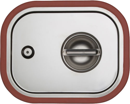 Ozti Stainless Steel Lid Gdc 1/2 Silicone Gasket Gastronorm Tray