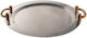 Luxury 50cm Oval Stainless Steel Serving Tray