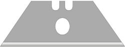 Set 10 Trapezoidal Blades Hole L 60 A 19 I 0.6