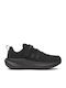 Kinder Sportschuhe Running mit Bügel- und Schleifenverschluss Schwarz