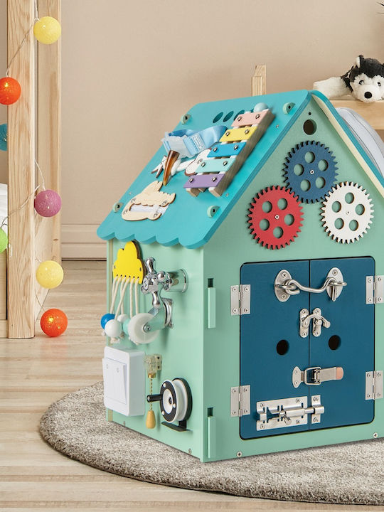Costway Kinder Aufbewahrungsbox aus Holz 1Stück