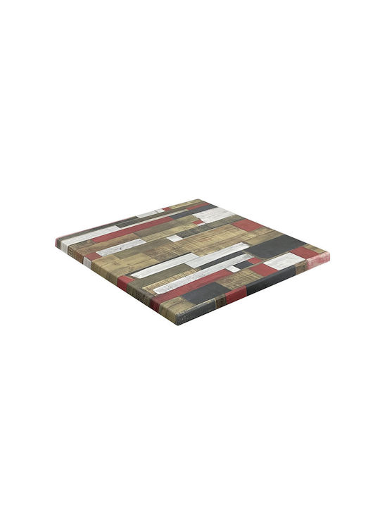 Raki Pătrată Suprafața mesei Werzalit Redden Wood 70x70cm MN0166161 1buc