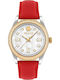 Philipp Plein Queen Womens Watch 38mm Battery With Red Steel Bracelet