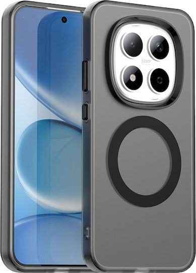 Techsuit Candycase Back Cover Πλαστικό / Σιλικόνης Μαύρο (Redmi Note 15 Pro)