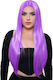 Carnival Wig Straight Purple 40cm