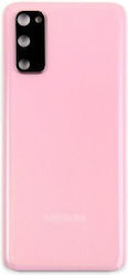 Samsung Galaxy S20 Batterycover+camera Lens Cloud Pink Grade A