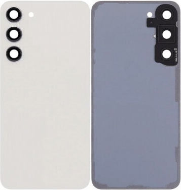 Samsung Galaxy S23 Plus 5G Капак За Батерия + Обектив За Камера Крем Клас A
