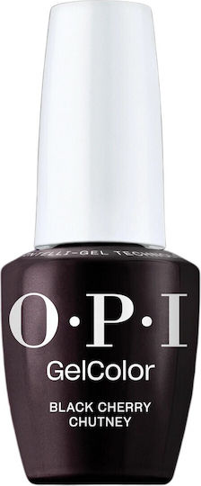 OPI Гланцов Дълготраен Лак За Нокти Черна Череша Chutney 15ml
