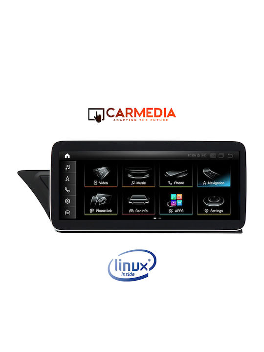 Carmedia Car Audio System 2008-2016 (Bluetooth/USB/WiFi/GPS/Apple-Carplay/Android-Auto) with Touch Screen 5"