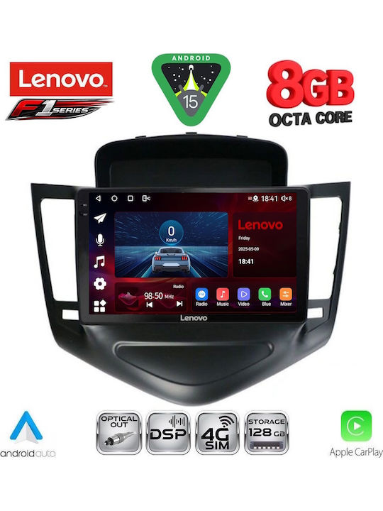 Lenovo Car Audio System for Chevrolet Cruze 2008-2012 (Bluetooth/USB/WiFi/GPS/Apple-Carplay/Android-Auto) with Touch Screen 9"