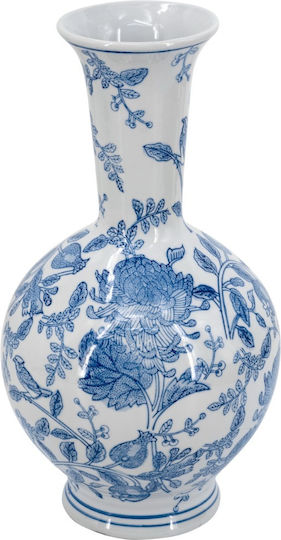 Artekko Decorative Vase Melania White 19.5x19.5x36cm