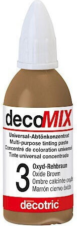 Decotric Decomix Konzentrierte Pigment Nr. 3 Oxid Braun 20ml
