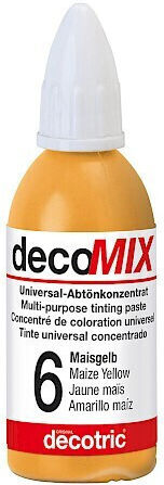 Decotric Decomix Pigment Concentrat Nr 6 Galben Porumb 20ml