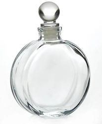 Glass Oval Oil Bottle 130ml 13cm 1 Piece