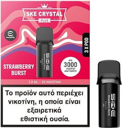 Ske Crystal Plus Pre-filled Capsule 2ml 20mg Strawberry Burst 3 Pieces Ske Crystal Plus Pre-filled Capsule 2ml 20mg Strawberry Burst 3 Pieces