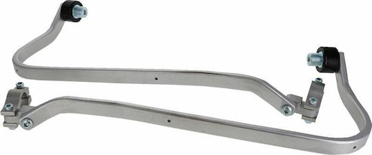Barkbusters Installation Kit for Motorcycle Protective Hand Guards in Silver Colour