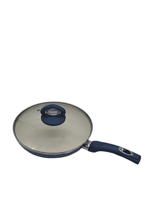 Hausberg Tigaie Cu capac din Aluminiu cu Strat Ceramic 24cm