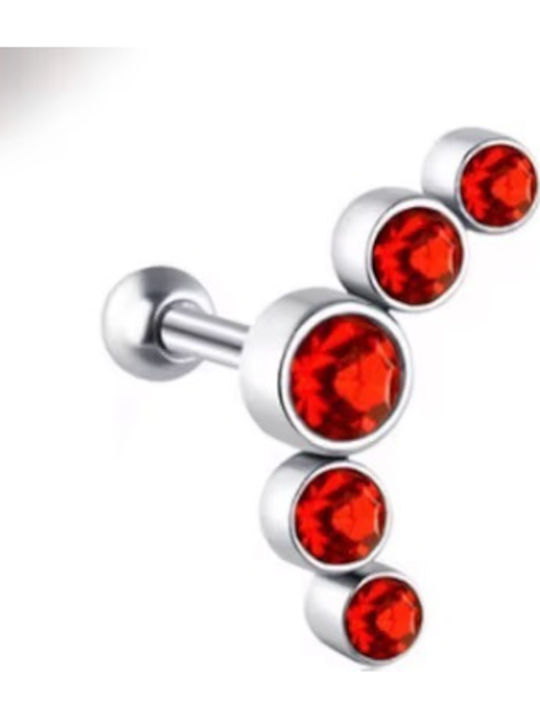 Amalfi Accessories Σκουλαρίκι Piercing 0.6mm