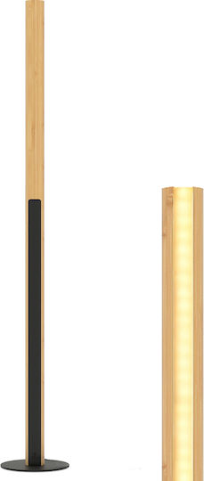 Costway LED Stehleuchte H122xB18cm. mit Einstellbarem Weißem Licht