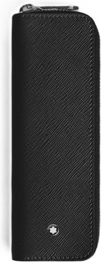 Montblanc Sartorial Leder Stiftetui Schwarz