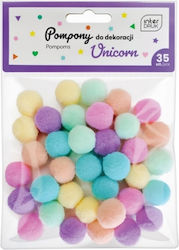 Σφουγγαρι Inderdruk 337542 Pom-pom Unicorn 20mm 35τεμ