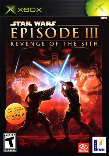 Star Wars Episode III: Revenge Of The Sith XBOX Game (Used)