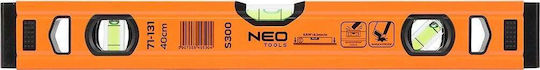 Neo Tools 71-131 Αλφάδι Αλουμινίου 40εκ. με 3 Μάτια