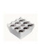 Square Windproof Ashtray Raki 9x9xh4.5cm White Melamine