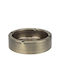 Runder Metallischer Aschenbecher 14x4cm Gold