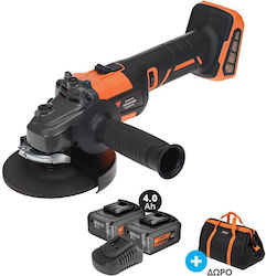 Krausmann Grinder with 2 Batteries 4Ah U87520-24SB