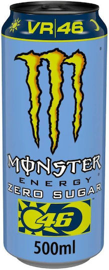 Monster Vr46 Energy-Drink mit Kohlensäure, Zuckerfrei 500ml
