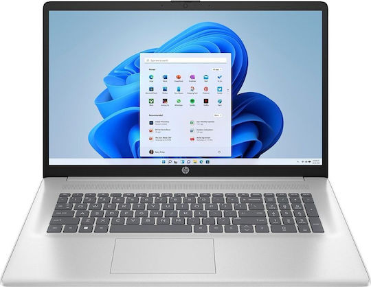 HP 17-cn4009nw 17.3" IPS (5-120U/16GB/512GB SSD/W11 Home) Silver (US Клавиатура)