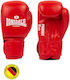 Lonsdale Boxhandschuhe Leder für Kampf Rot