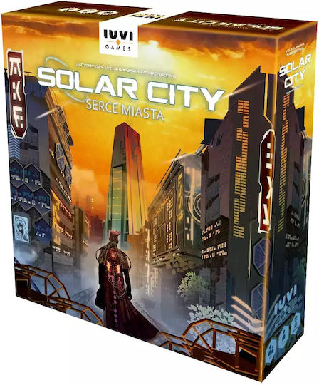 Game Expansion Solar City: Heart of the City for 1-4 Players 10+ Years Old 388202 (PL) IUVI Games