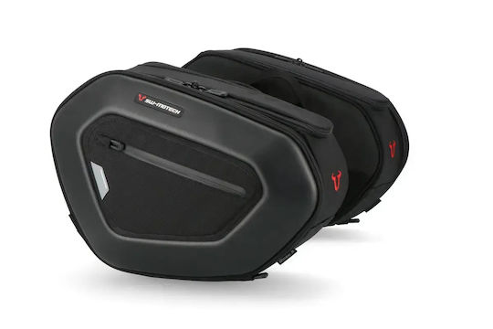 SW-Motech Pro Blaze Motorcycle Saddle Side Bag Set 40lt in Black Colour