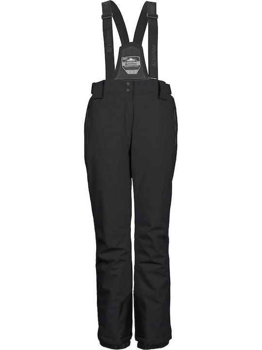 Killtec Ksw 43428-200 Γυναικείο Παντελόνι Σκι & Snowboard Μαύρο