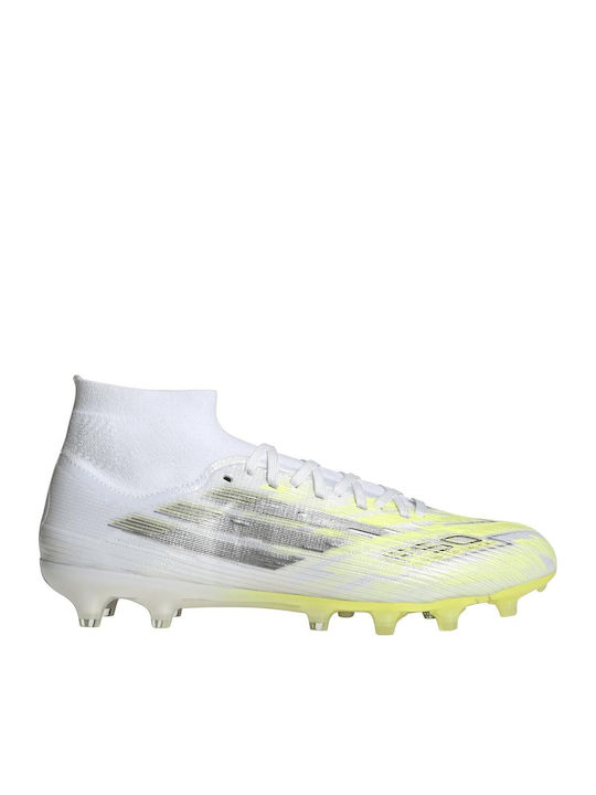adidas F50 Sparkfusion Pro Футболни Обувки с Бутони Бели